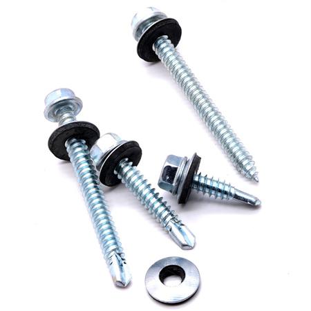 Hex Washer Head Self Drilling Screw EPDM 